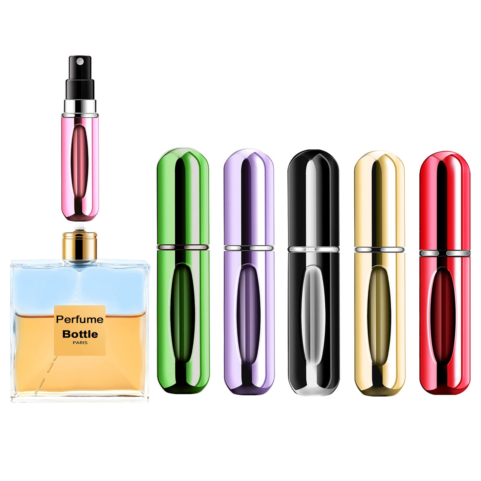 Fragrance Atomizer Pump - Flacon de parfum miniature rechargeable, flacon
