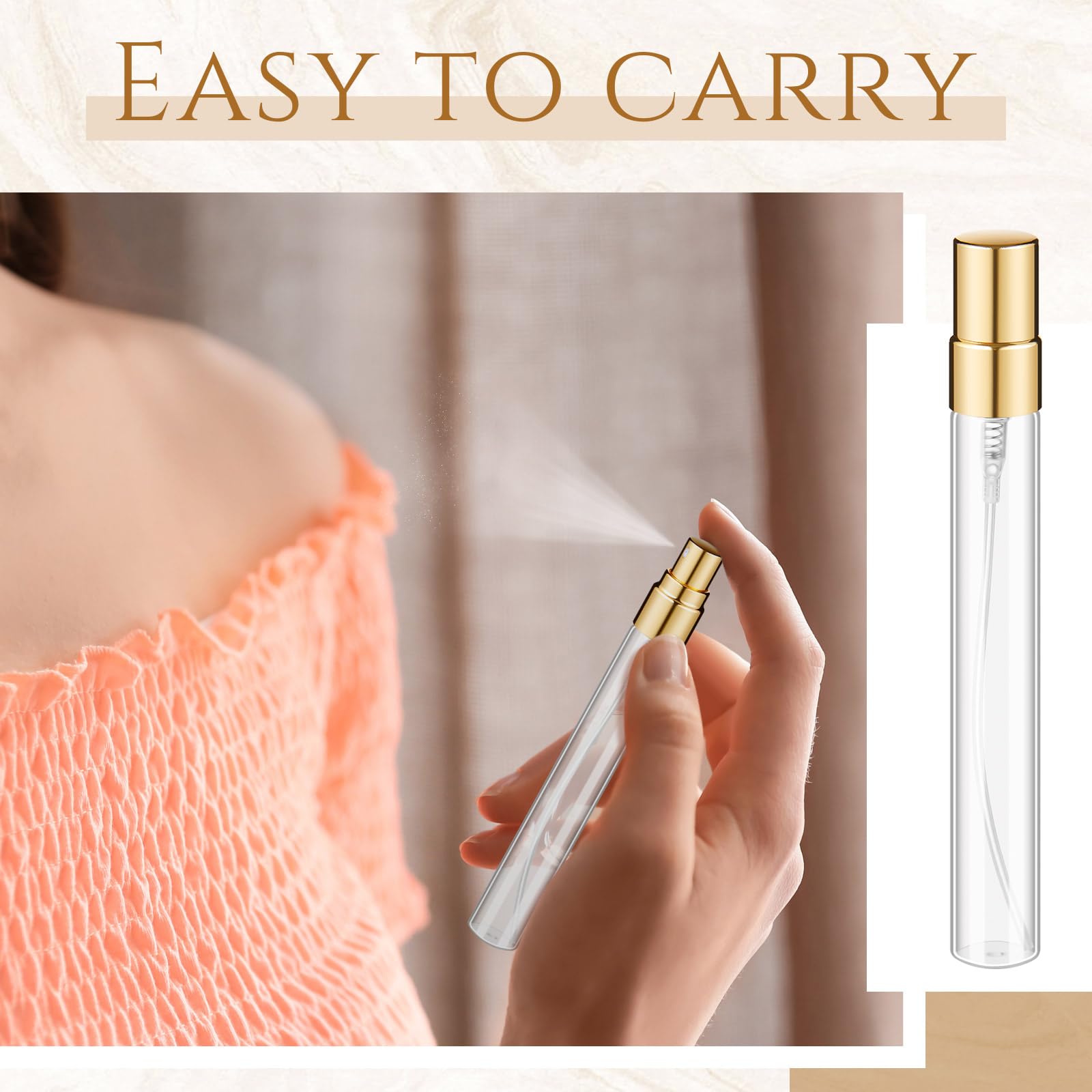 60 mini flacons de parfum tran - Fragrance Atomizer Pump avis et prix